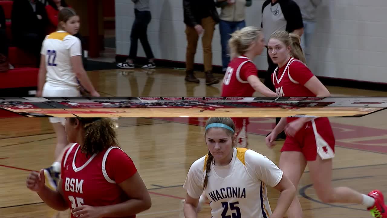 Waconia vs Benilde-St. Margaret's girls basketball Feb 20, 2024
