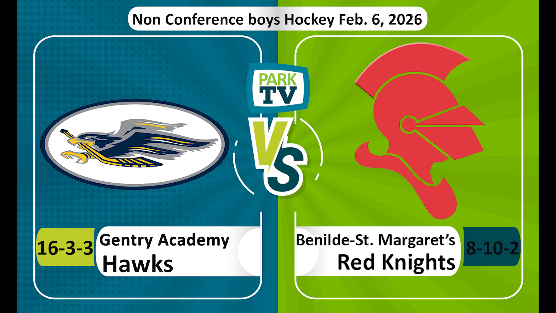 Hermantown vs Benilde-St. Margaret's boys hockey Feb. 6, 2026