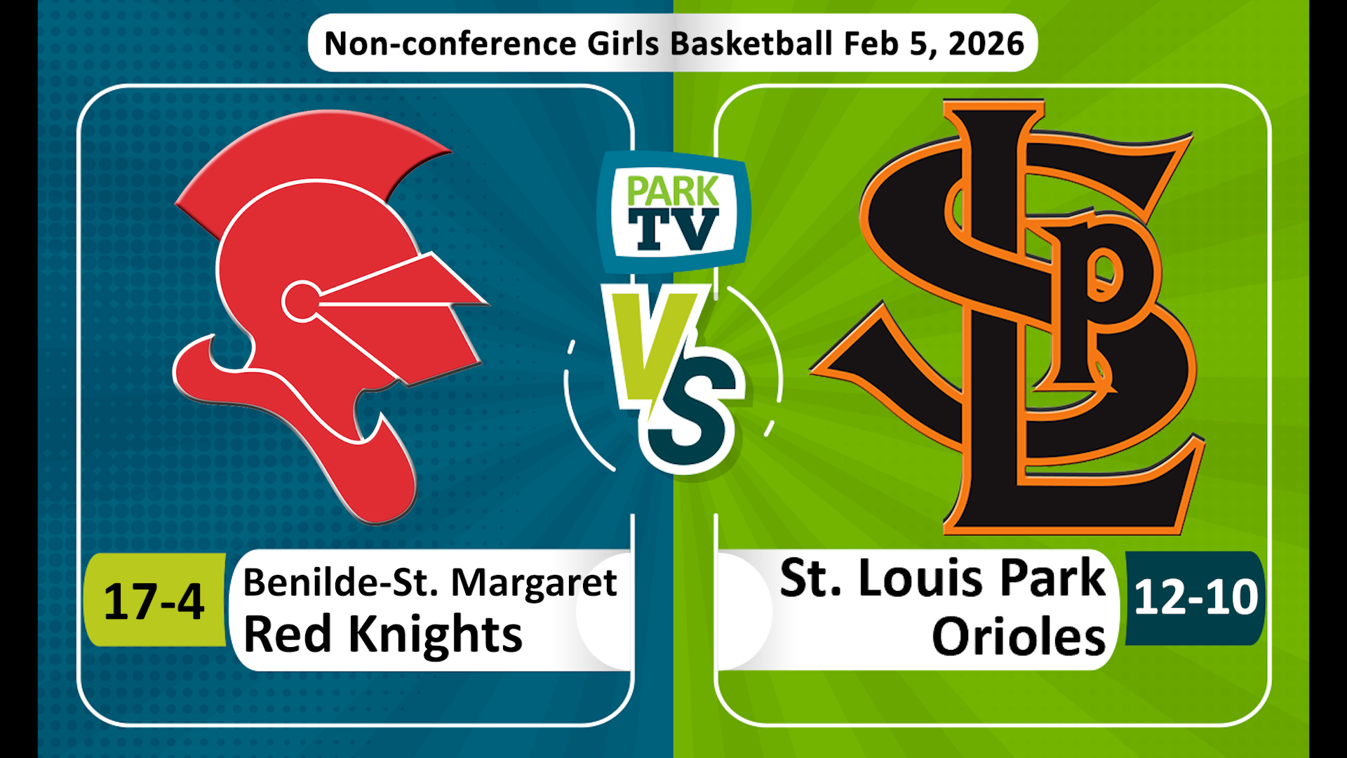 Benilde-St. Margaret's vs St. Louis Park Girls Basketball Feb 5, 2026