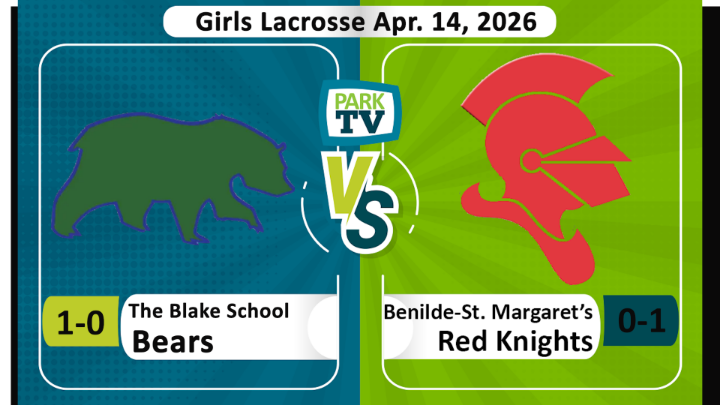 The Blake School vs Benilde-St. Margaret's girls lacrosse Apr. 14, 2026