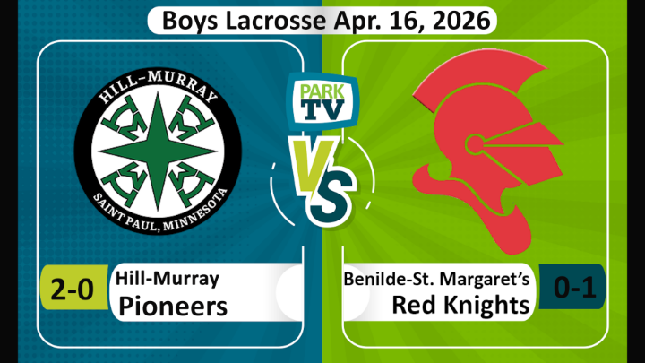 Hill-Murray vs Benilde-St. Margaret's boys lacrosse Apr. 16, 2026