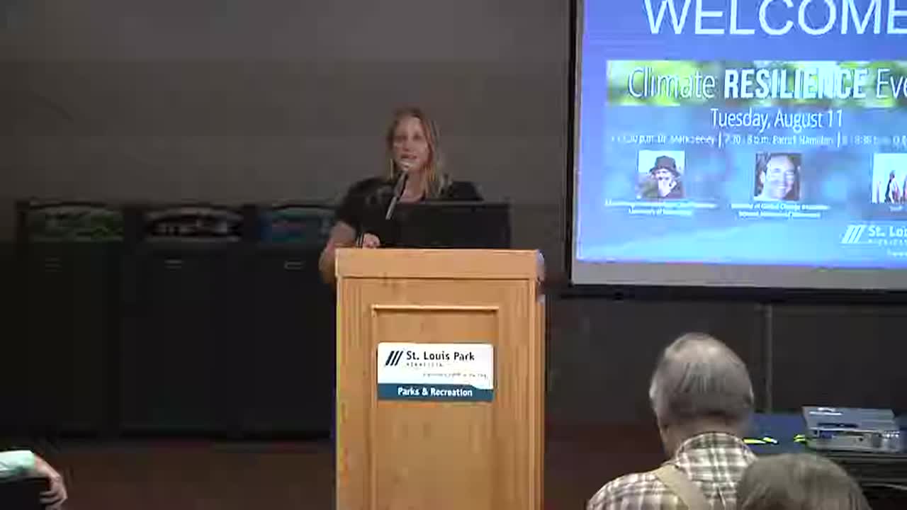 Climate resilience event 2015