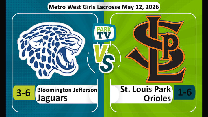 Bloomington Jeferson vs St. Louis Park girls lacrosse May 12, 2026