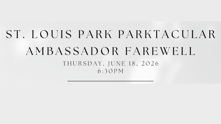 Parktacular Ambassador Farewell June 18, 2026