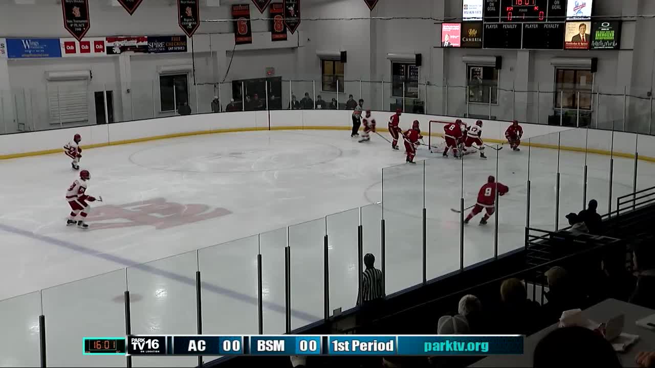 Thumbnail image for Robbinsdale Cooper/Armstrong vs Benilde-St. Margaret's Boys Hockey Nov. 28, 2023