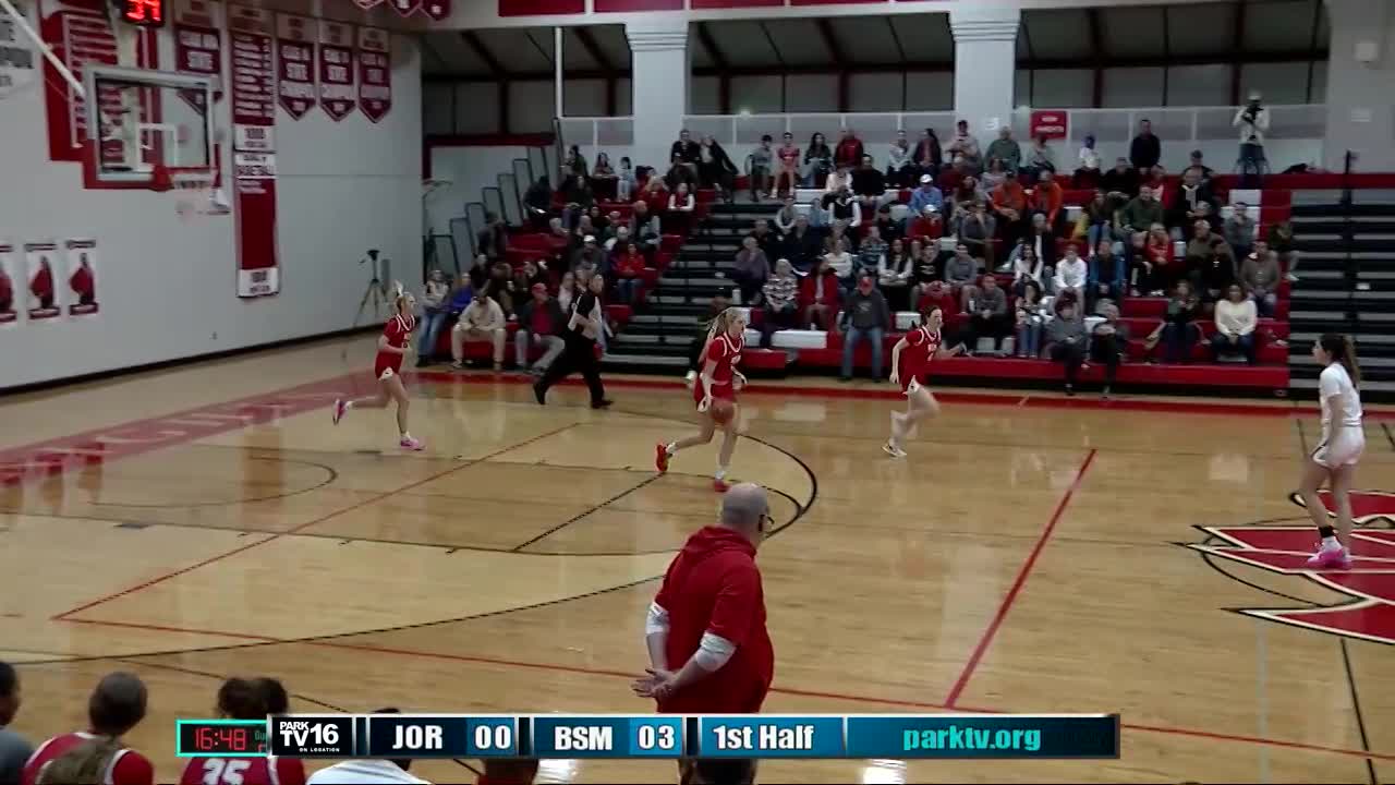 Jordan vs Benilde-St. Margaret's Girls Basketball Jan. 4, 2024