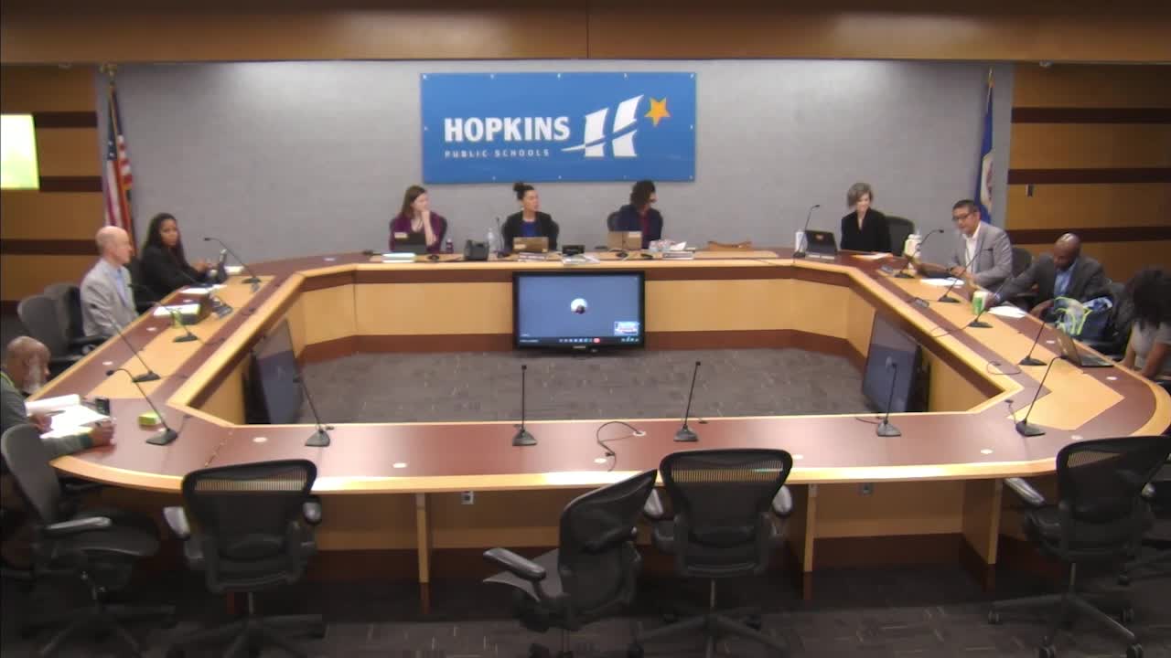 Hopkins School Board Meeting Reply