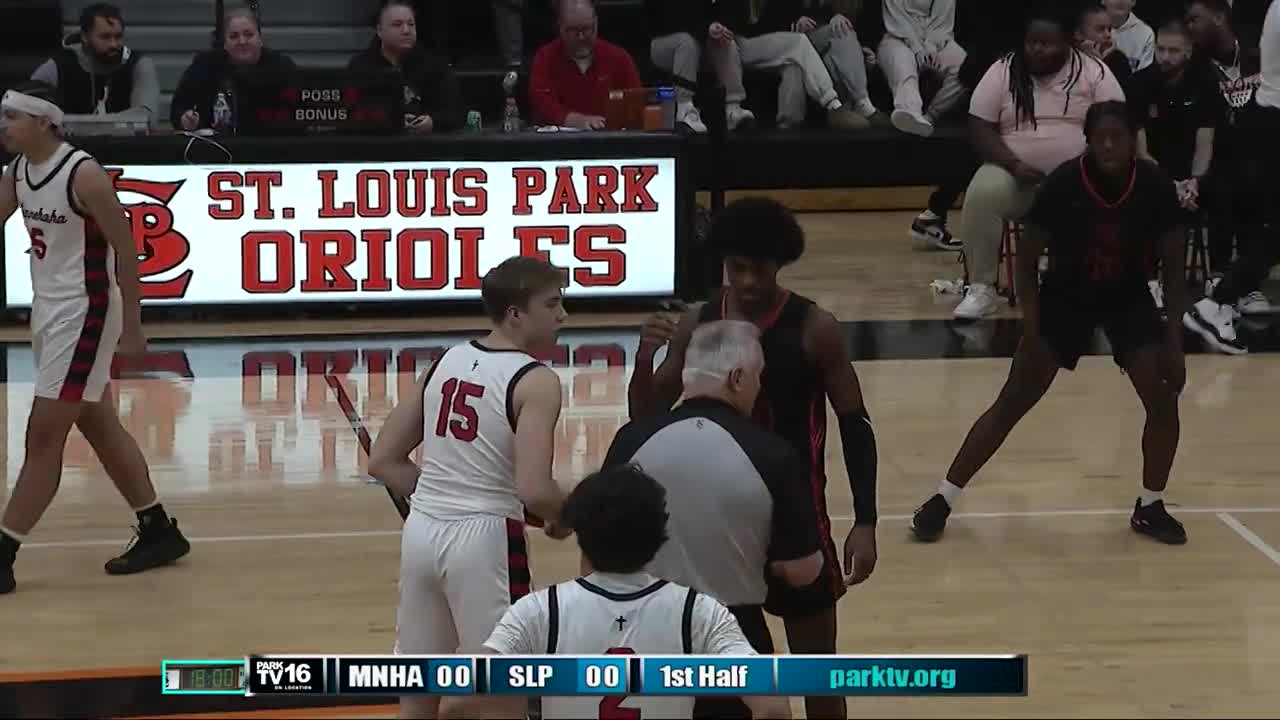 Minnehaha Academy vs St. Louis Park Boys Basketball Dec. 15, 2023