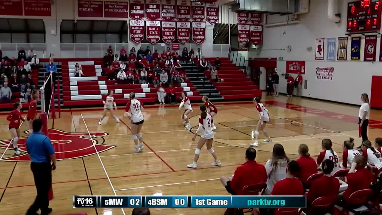 #5 Mound Westonka vs #4 Benilde-St. Margaret's 5AAAA Quarter Final Volleyball Oct. 25, 2023