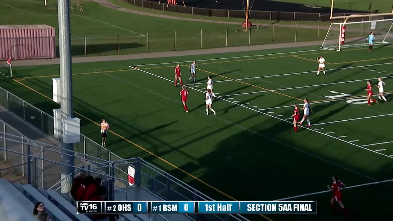 #2 Orono vs #1 Benilde-St. Margaret's 6AA Final Girls Soccer Oct. 19, 2021