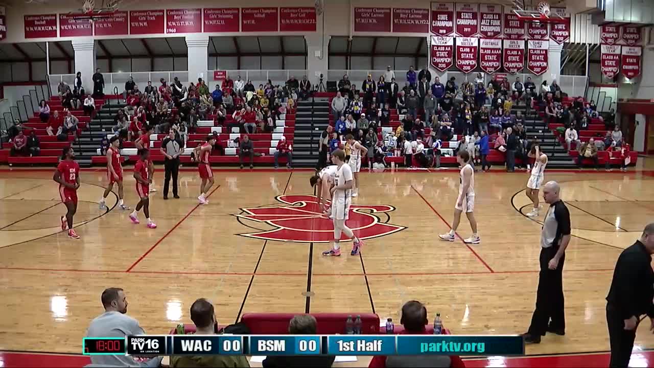 Waconia vs Benilde-St. Margaret's boys basketball Jan. 26, 2024