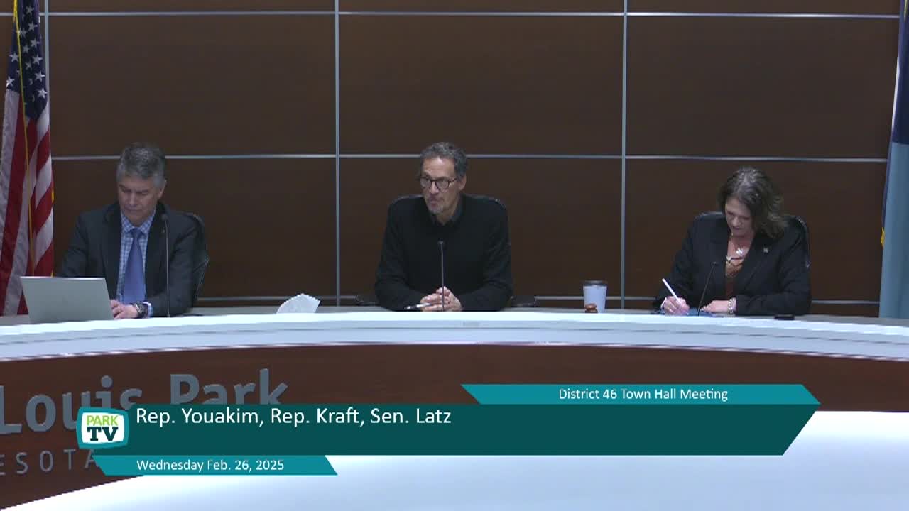 Senate District 46 Townhall meeting Feb 26 2025